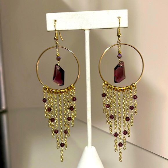 Swarovski Chandelier Earrings - Picture 1 of 3